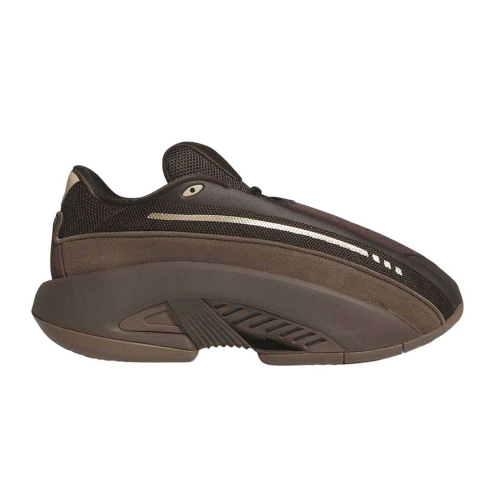 Adidas Mens Mad Infinity Suede Lace Up Sneakers / Dark Brown